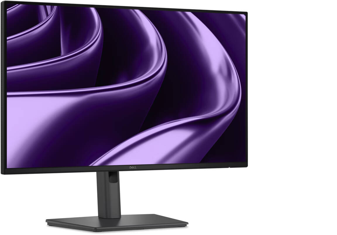 front view of 24in monitor on stand